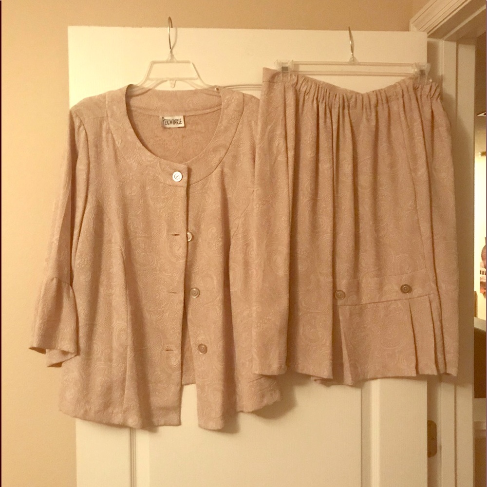 2 Piece Skirt Suit
